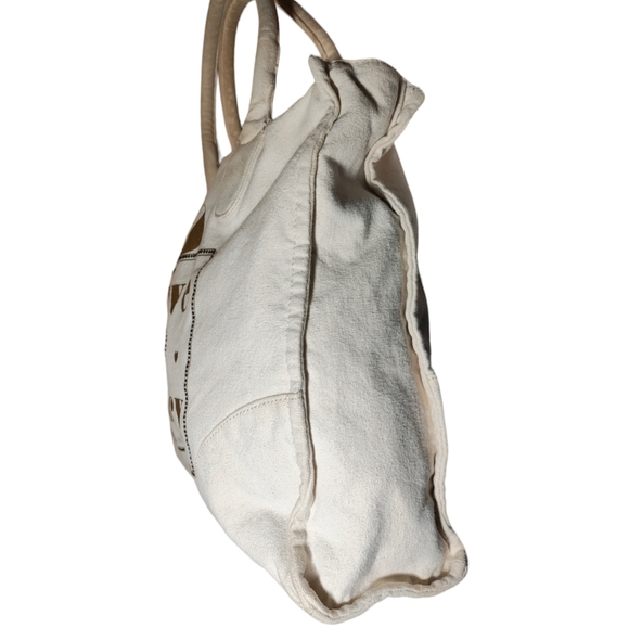 Juicy Couture Oatmeal Canvas Tote - Picture 4 of 11